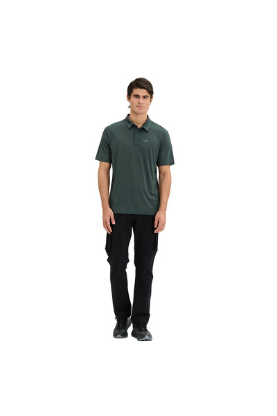 Quiksilver Prowess Polo Men's Green Polo T-Shirt Men's Polo T-Shirt Trqms26108