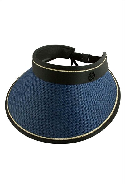 Marsilyan Straw Beach Hat with Cap Ilkel-Bjt940