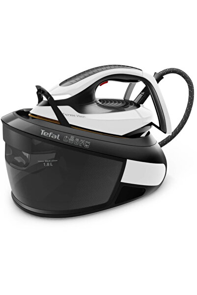 TEFAL Statie de calcat cu abur Express Vision SV8156E0, 2800W, 8 bari, abur v...