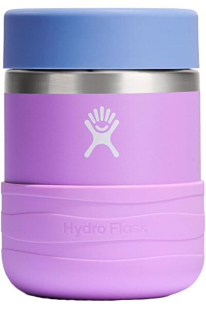 Hydro Flask مرطبان طعام معزول للأطفال، مزود بقاعدة مانعة للانزلاق على شكل زهر...