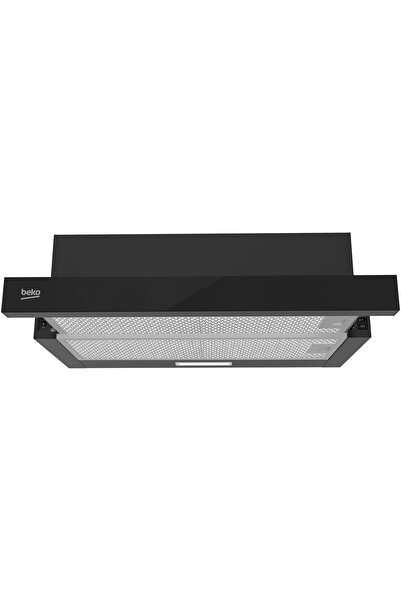 Beko HNT63322BH Hotă telescopică încorporată, 320 m³/h, Filtru metalic, 60 cm...