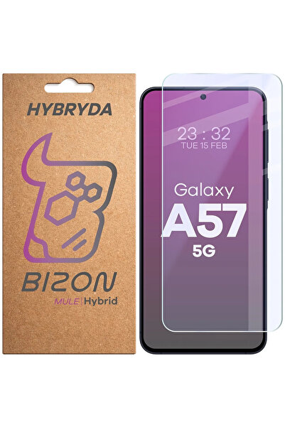 BizonMobile Bizon Hybrid Mule Протектор за екран за Samsung Galaxy A57 5G, Пр...