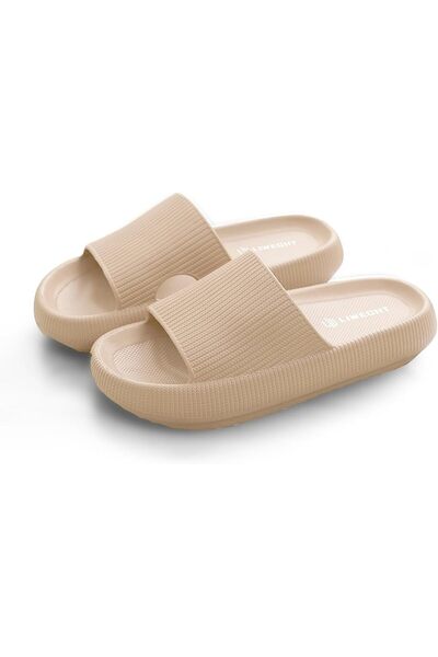 LIWEGHT Unisex Cushioned Slides, Soft Cloud Design Slippers, Quick Drying, No...