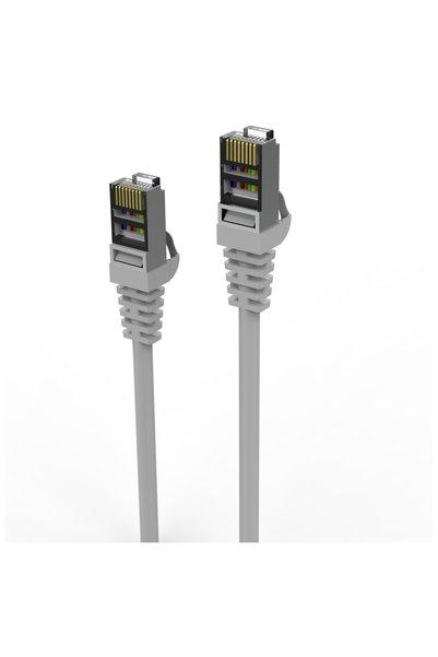 Inca ICAT7-20G Cat7 20 Metre S/FTP Ethernet Ağ Kablosu | 10 Gbps, %100 Bakır, 28 AWG, RJ45 Altın Uçlu, Gri