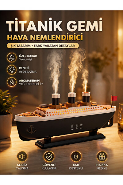 Moxti Titanic Hava Nemlendirici Kuruluğu Önlemek İçin Verimli Gemi Dizaynlı D...