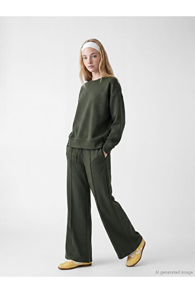 LC Waikiki Pantaloni de trening de damă cu talie elastică și atingere moale
