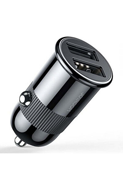 Joyroom Încărcător auto (C-A06), Dual USB, Încărcare rapidă 3.1A, 15W, alb - ...
