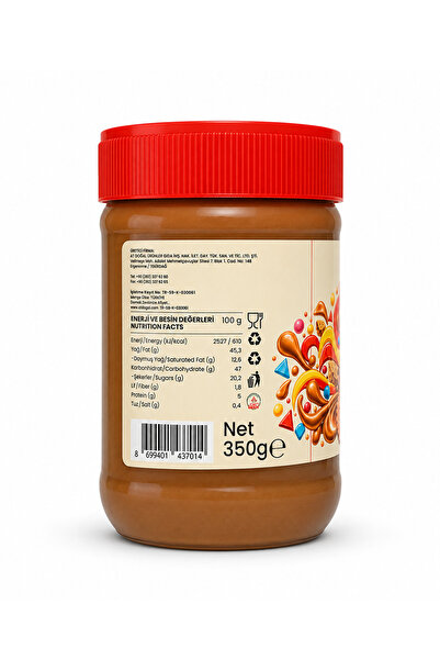 MASTER CHEF Karamelize Bisküvi Ezmesi 350 g – Sürülebilir Bisküvi Kreması