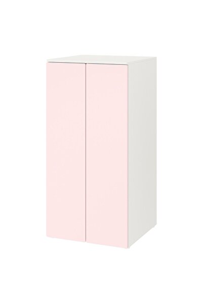 IKEA Modern Beyaz Bebek Çocuk Gardırop 60x57x123 cm İskandinav Tarzı Sağlam A...