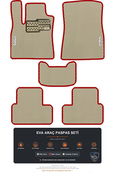 Fiat Linea 2007-2018 Premium En Üst Kalite Eva Paspas Seti Tam Set Araç İçi Paspas Takımı