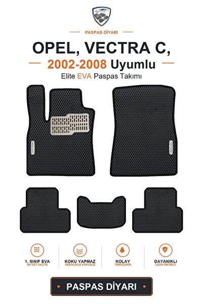 Opel Vectra C 2002-2008 Premium En Üst Kalite Eva Paspas Seti Tam Set Araç İçi Paspas Takımı