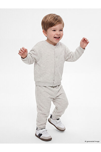 LC Waikiki Rmz Gi̇yi̇m Farkiyla Zero Roba Collar Baby Boy Set