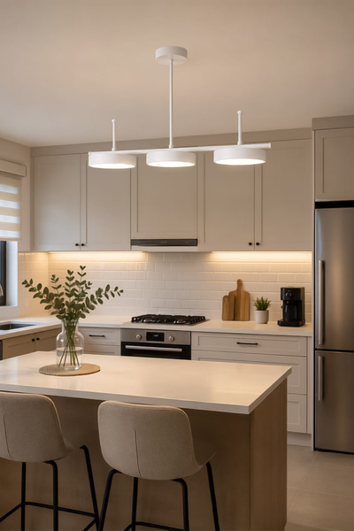 Turanconcept Çello Led Modern Tasarım 3 Renk Işık Seçenekli Enerji Tasarruflu...