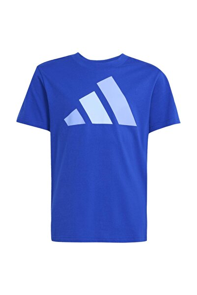 adidas Παιδικό Κοντομάνικο Μπλουζάκι με Μεγάλο Λογότυπο 128