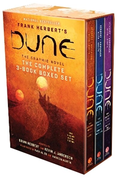 Abrams Comicarts Dune: The Graphic Novel: The Complete 3-Book Boxed Set: Dune...