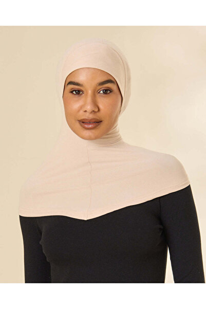 REDTAG حجاب نسائي بيج بتغطية موسعة على شكل باندانا