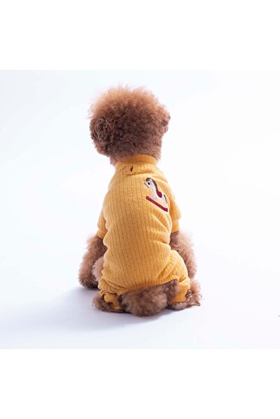 Pawstar Yellow Honey Pony Dog Jumpsuit Dog Outfit Cat Outfit