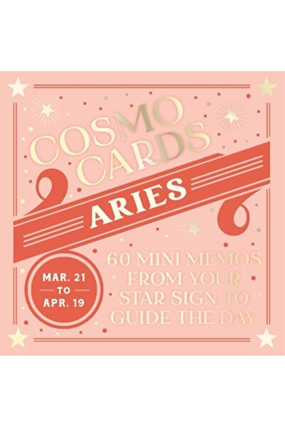Chronicle Books Cosmo Cards: Aries: 60 Mini Memos from Your Star Sign to Guid...