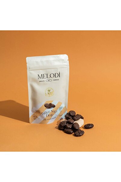 Melodi Çikolata Bitter Nuga Draje 80g