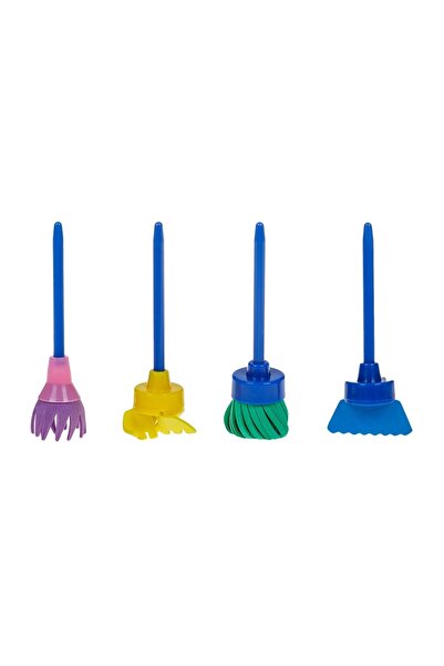 OEM Set pensule pentru pictură și desen, 4 bucăți – ideal pentru școală și hobby