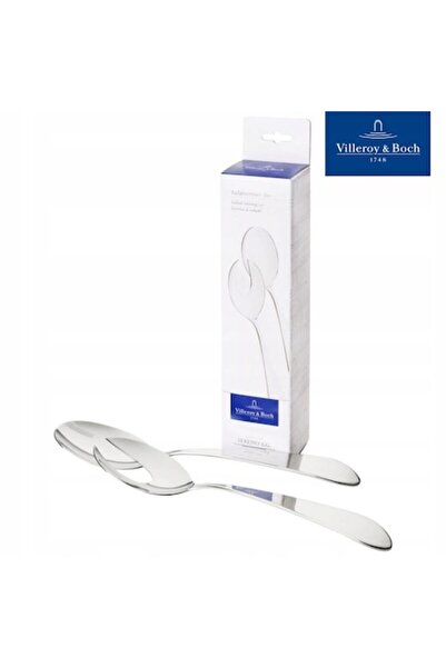 Villeroy & Boch Set tacâmuri salată Sereno XXL, oțel inoxidabil, 30cm, argintiu