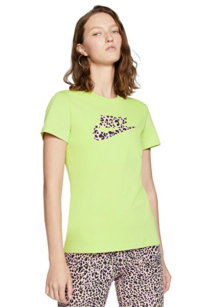 Nike W NSW PRNT PACK SS TEE CW2499-367 Λάιμ