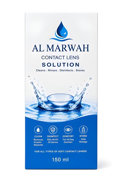 al-marwa CONTACT LENSE SOLUTION 150 ml