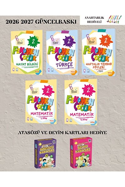 Fenomen Yayıncılık FENOMEN YAYINLARI FENOMEN ÇOCUK 2.SINIF SET 5 KİTAP 2026 2027