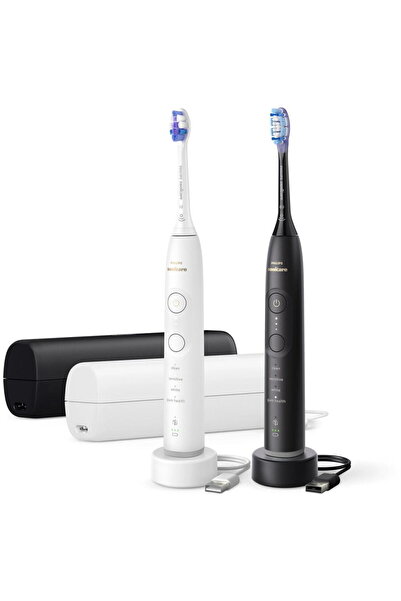 Philips Комплект от две електрически четки за зъби, 2 броя калъфи за носене, ...