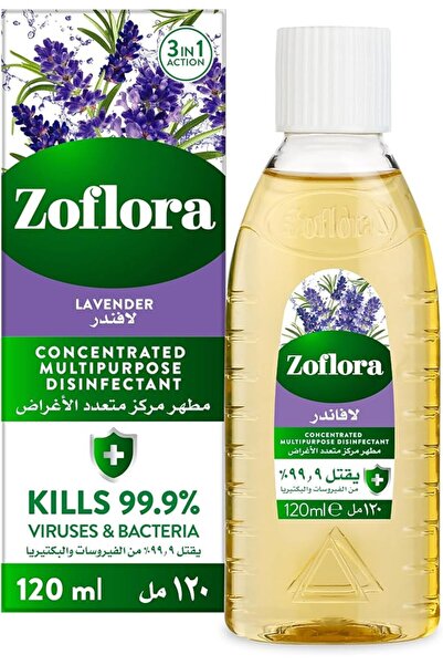Zoflora Concentrated Disinfectant, Lavender 120ml, Floor Cleaner, Kitchen and...