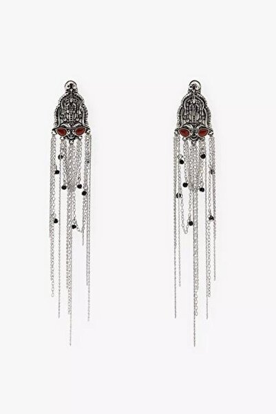 New Obsessions Mardini Sallantılı Antik Gümüş Küpe