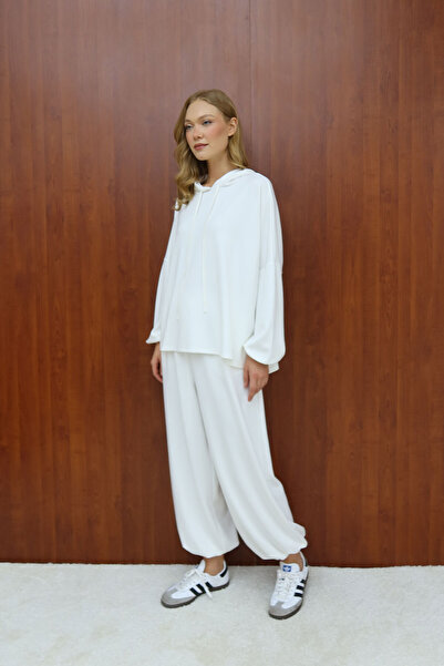 Melike Tatar Hooded Elastic Cuffed Set 68-6604