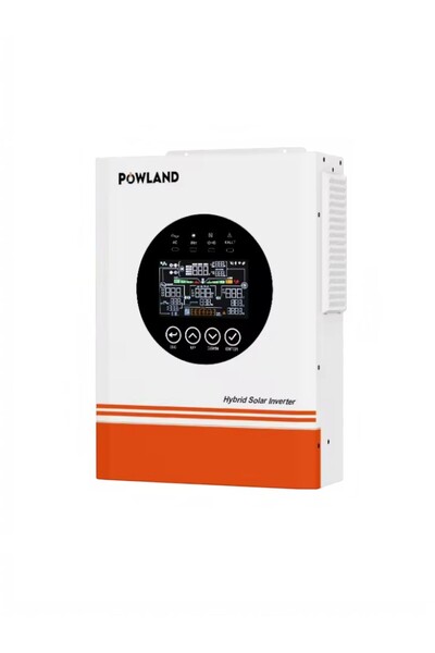POWLAND Invertor Hibrid SMS 6.5KW 48V WiFi, MPPT 120A, 6500W Undă Sinusoidală...