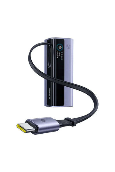 Baseus Baterie externă Energeek GR11 (E0027B01), cu cablu USB-C retractabil, ...