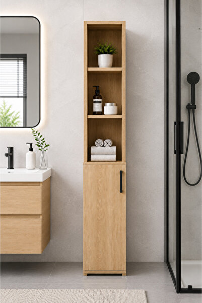 Arkhe Wood Çok Amaçlı Banyo - Mutfak Dolabı %100 MDF