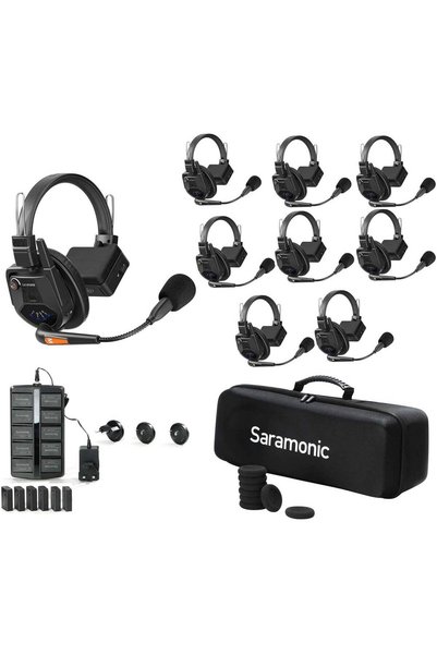 Saramonic Sistem Intercom Wireless pentru 8 Persoane WiTalk WT8S Full-Duplex ...