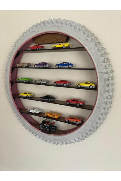 Barc Shop 1/64 Model Araba Duvar Rafı–Oyuncak Sergileme Rafı – LED Işıklı Tek...