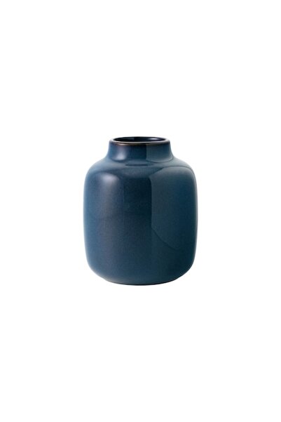 Villeroy & Boch Vază Lave home nek Villeroy and Boch, ceramică, albastru mine...