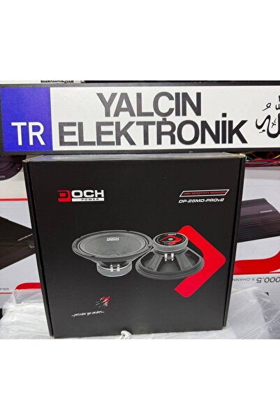 DOCH POWER Dp-25md-prov2 300W 200RMS 2AD 20CM PROFOSYÖNEL MİDRANGE YALÇIN ELK...
