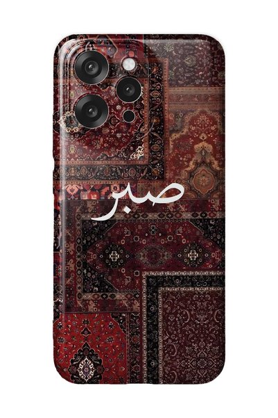 FLAMENKO Oppo Reno 15 / 15F Compatible Vintage Carpet Pattern Transparent Pho...