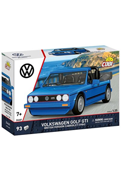 COBI Volkswagen Golf GTI Βρετανική Έκδοση Καμπριολέ (1984), 93 τεμάχια (COBI-...