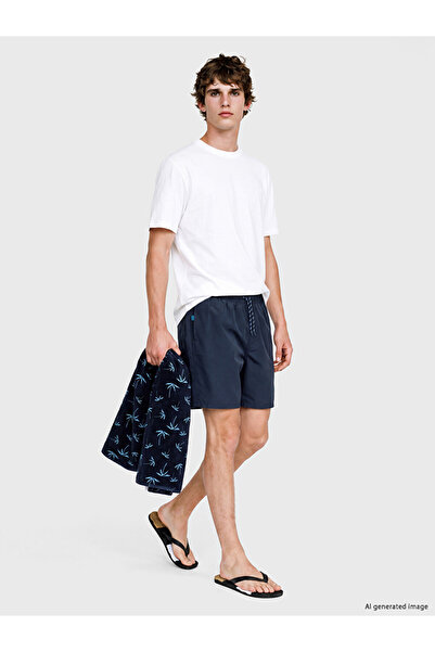 LC Waikiki Rmz Gi̇yi̇m Farkiyla Short Length Men's Swim Shorts