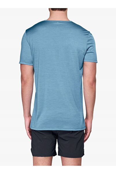 NO BRAND Tricou Devold Active Skyline din lână merinos - albastru deschis M
