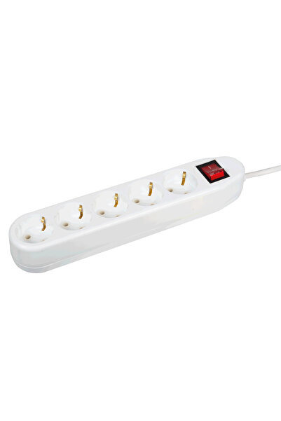 Danex 5 prize schuko ceramic extension cable with switch 3x1mm² 5m –, seramik...