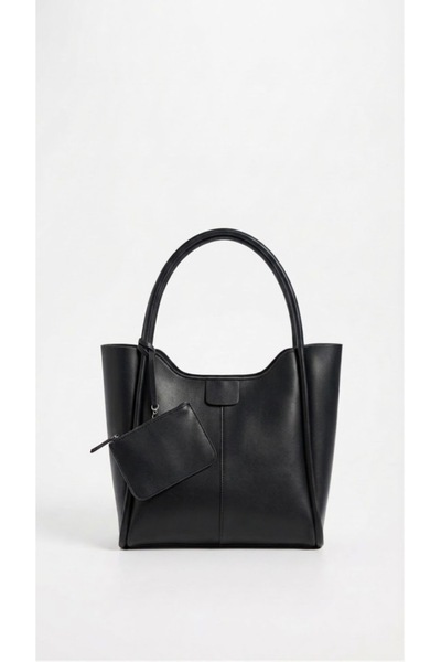 Lilivo Bags Elena Wallet Detailed Women's Hand and Shoulder Bag-Black