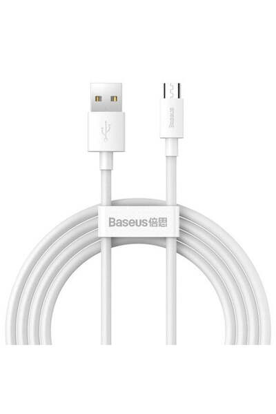 Baseus Cablu (pachet de 2) Cablu de date Simple Wisdom (Tzcamzj-02), USB la M...