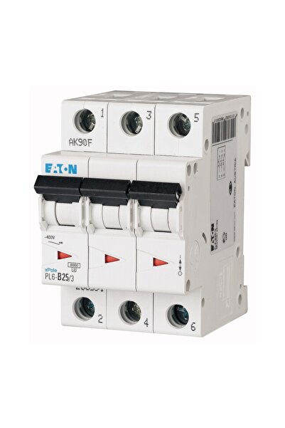 Eaton Intrerupator Automat 25A 3p C 6ka, Eaton, Multicolor