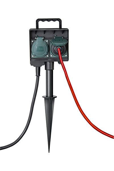 Brennenstuhl 4x Priză de exterior IP44 cu cablu de 1,4m din cauciuc H07RN-F