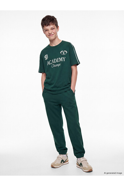 LC Waikiki Rmz Gi̇yi̇m Farkiyla Printed Boys' Set