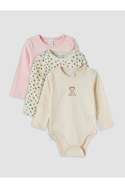 LC Waikiki Esvab • Modern & Distinctive Zero Roba Collar Printed Baby Girl 3-...